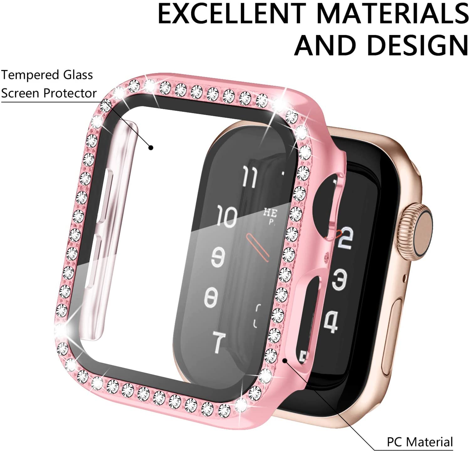 Apple watch rhinestone clearance case